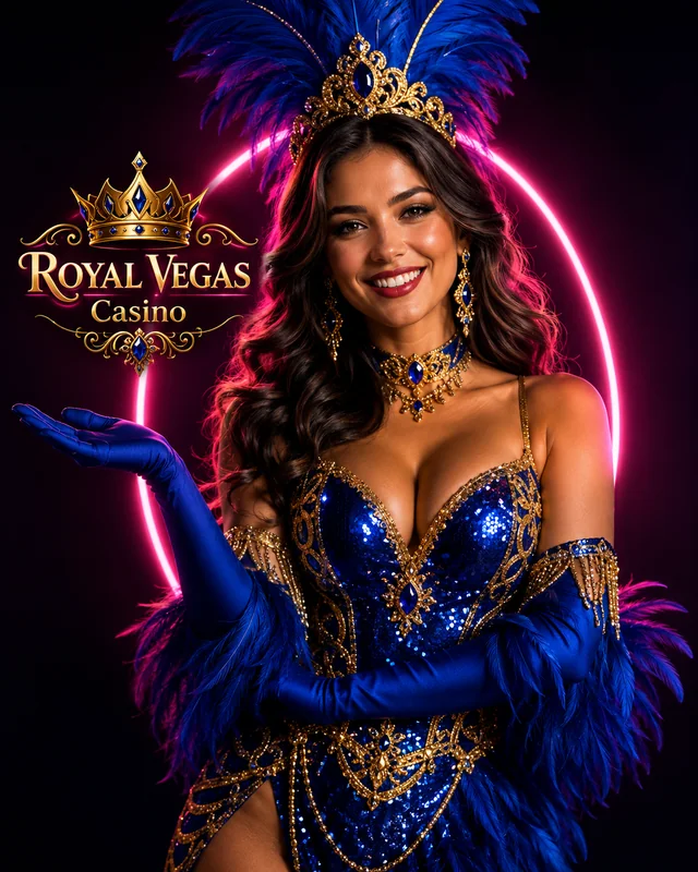 Royal Vegas mascot artwork